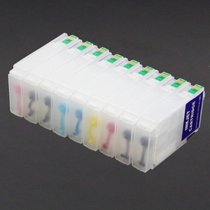 Cartouche d'encre rechargeable <span class=keywords><strong>Surecolor</strong></span> <span class=keywords><strong>P600</strong></span> haute capacité 80ML avec puce ARC pour <span class=keywords><strong>Epson</strong></span> <span class=keywords><strong>P600</strong></span> T7601-T7609 SC-<span class=keywords><strong>P600</strong></span> <span class=keywords><strong>Surecolor</strong></span> - Product Image 2