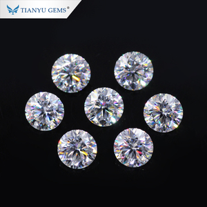 Tianyu gemas a granel 1.5 quilates estrella corte mejor anillo de <span class=keywords><strong>diamante</strong></span> sintético descolorido DF - Product Image 4