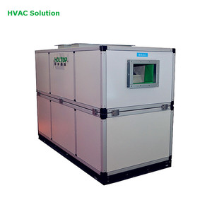 AHU Trao Đổi Nhiệt Upflow DX Cuộn Dây Không Khí Xử Lý HVAC Đơn Vị - Product Image 1