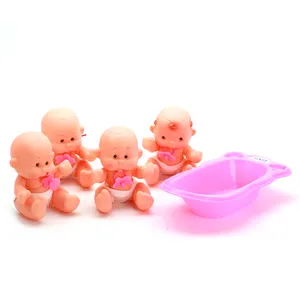 UN 10 pollici da bagno per il bambino rinato bambole in vinile in silicone
