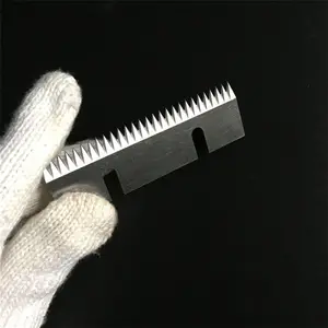 84x25x1.5mm cutting tape sealing machine serrated packaging machine blade