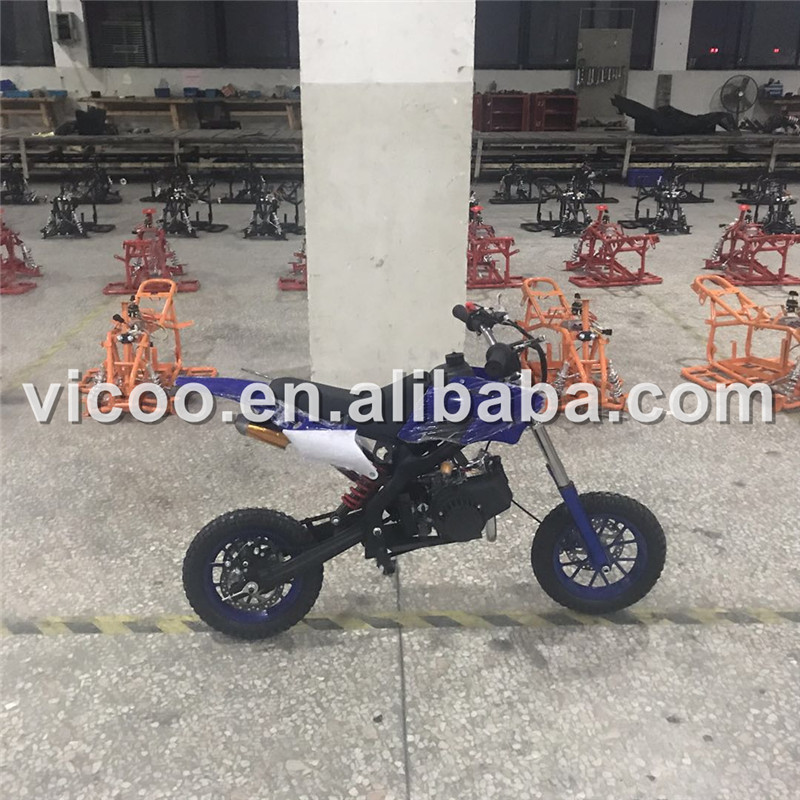 49cc 2 тактный мини Dirt Pit Bike внедорожный мотоцикл с водяным охлаждением