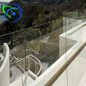 Sistema balaustra di vetro frameless balcone <span class=keywords><strong>esterno</strong></span>/Outdoor deck ringhiera/piscina <span class=keywords><strong>recinzione</strong></span> - Product Image 6