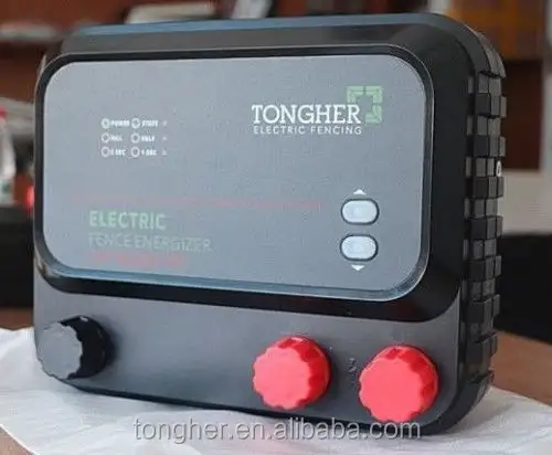 Electric Fence Energizer Caricabatterie Ad Alta Potenza 5.4 Joule 30 KM 110 V a 240 V, Uso agricolo