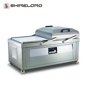 Commercial Fruit and Vegetable Double Chamber Vacuum Packing Machine