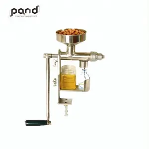 stainless steel manual oil press/manual cold press mini coconut oil extractor