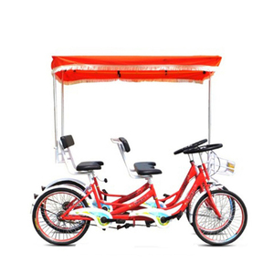 Quadriciclo <span class=keywords><strong>4</strong></span> persone surrey tandem bici della bicicletta/quattro <span class=keywords><strong>ruote</strong></span> di bicicletta per il noleggio moto/Touring Noleggio Usato Surrey <span class=keywords><strong>4</strong></span> ruota - Product Image 4