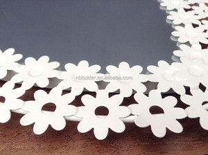 Crema al por mayor Elegante Lamentable de <span class=keywords><strong>La</strong></span> Vendimia Corazón de Metal Con Flores de Pared Espejo - Product Image 4