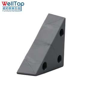 Patas triangulares de <span class=keywords><strong>pl</strong></span>ástico para sofá, pies de ajuste para muebles - Product Image 5