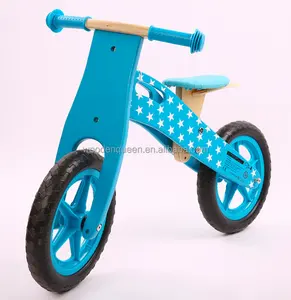 Großhandel auto set 10 jahre alt-Mini Kids Car Wooden Balance Bikes YZ064 Pedal Balancing Car Bicycle Kid Toy holz fahrrad für kleinkinder