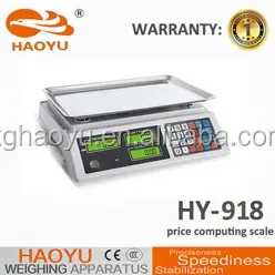 Werksverkauf acs system elektronische waage manuelle, acs waagen 40 kg 30 kg 15 kg 6 kg 3 kg von haoyu