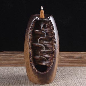 Brûleur d'<span class=keywords><strong>encens</strong></span> électrique, <span class=keywords><strong>cascade</strong></span> <span class=keywords><strong>de</strong></span> céramique bleue, adhésif décoratif personnalisé, vente en gros, livraison gratuite - Product Image 6