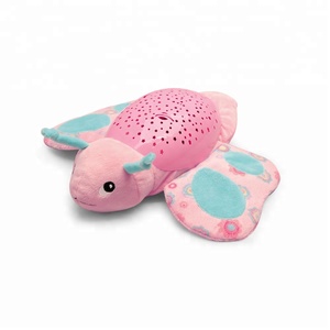 Animale stella ha condotto la lampada della luce di notte del capretto giocattoli di peluche farfalla proiettore - Product Image 2