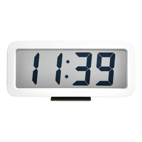 Réveil matinal électronique montre marque intelligente enfants grand chiffre affichage lcd horloge murale avec date