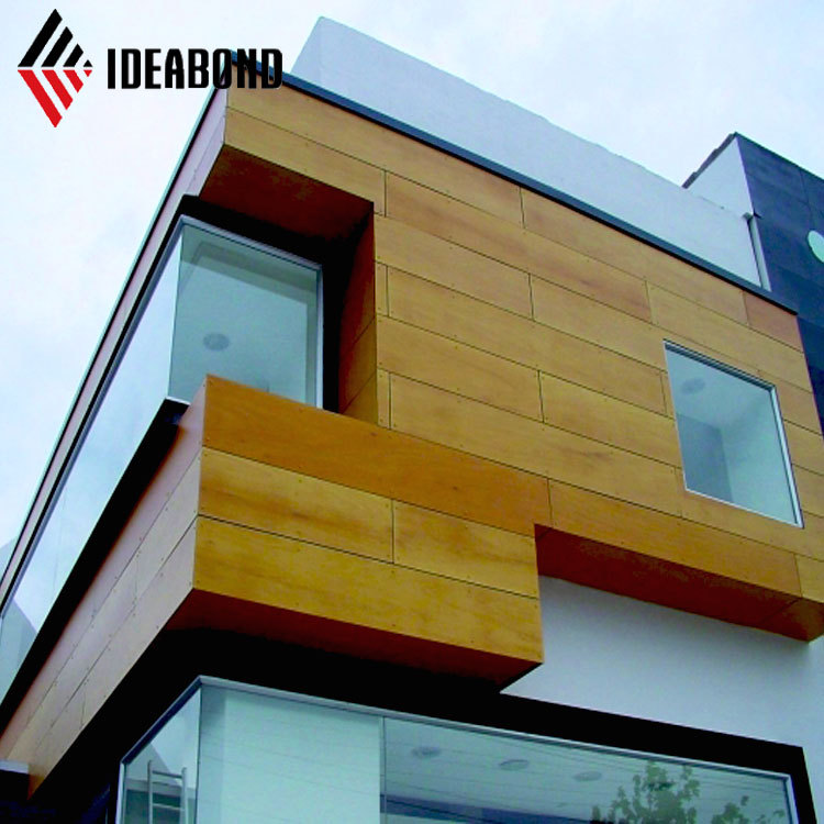 Фасадная лесоматериалы alucobond, алюминиевая металлическая облицовка