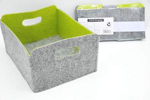 Vilt Bin Organizer Inklapbare Opvouwbare Vilt Opbergmanden Voor Kinderen Speelgoed Kleding Tijdschrift Krant - Product Image 2