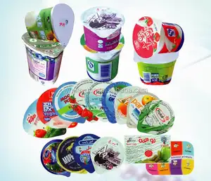 Tutup Foil Die Cut 95Mm untuk Bak Yogurt