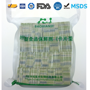 Carte de conservation des aliments à base d'alcool, sécurité des produits et propreté pour la sortie d'usine des sachets séchés au porc, Offre Spéciale - Product Image 3