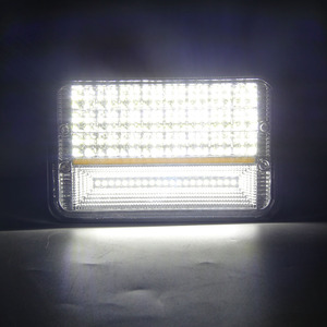 Nuevo diseño de alta baja haz 4x6 Ángel eyel niebla DRL LED faro 24 voltios camión luces LED - Product Image 3