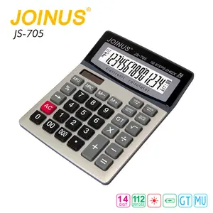 JOINUSソーラー14桁デスクトップ電卓チェックと正しい機能