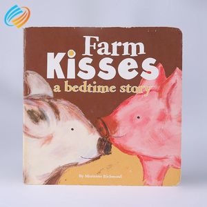 Jaminan Keamanan Pembayaran Buku Disesuaikan Warna Penuh untuk Anak Cetak Buku Tempel Sampul Keras - Product Image 4