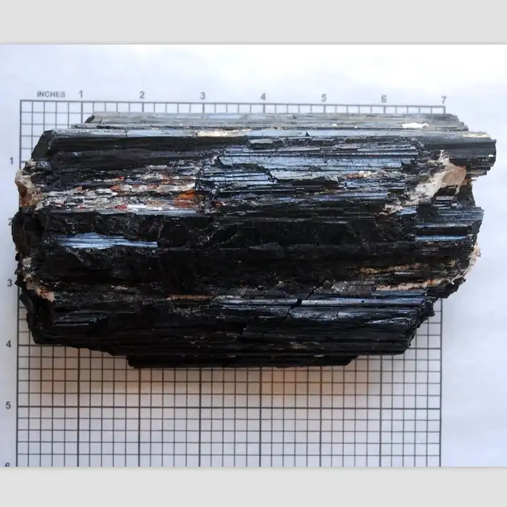 Zwarte Toermalijn specimen Quartz Rough Edelsteen Crystal Getrommeld Stone Groothandel