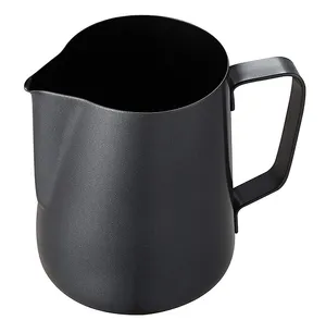 Zuverlässige Leistung 600ml Weltmeister Space Black Milk Schaum krug für profession elle Latte Art Tasse