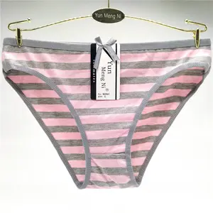 Ropa Interior de bambú transpirable para Mujer, Tanga, bragas, Bikini