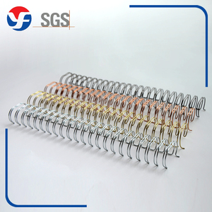 Gantungan Kalender Sisir Cincin Mengikat Buku Logam Kawat Simpul Ganda - Product Image 2