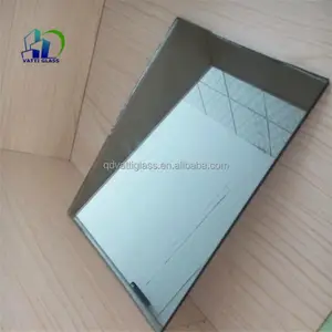 Struktur Kaca Reflektif Penuh, Kaca Reflektif Berlapis Cermin Putih Perak, Slider Kaca Reflektif untuk Dinding