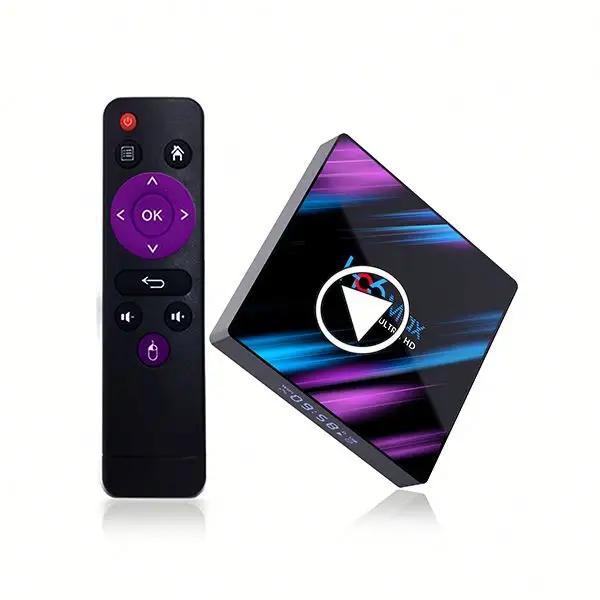 Groothandel RK3318 H96 Max 4Gb Ram Tv Box Android 10 Quad Core Ondersteuning 4K Tv Box 64Gb rom Smart Tv Box