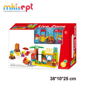 Blocchi da Costruzione EPT Onshine Happy Farm, 48 Pezzi, Gioco Educativo in Legno per Bambini - Product Image 4