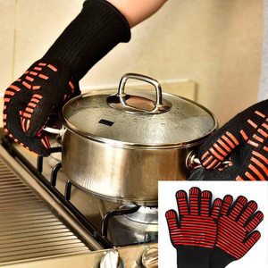 Gants pour la fabrication de bonbons, accessoires de <span class=keywords><strong>cuisine</strong></span> bon marché résistants à la chaleur, revêtement en Silicone pour BBQ - Product Image 6