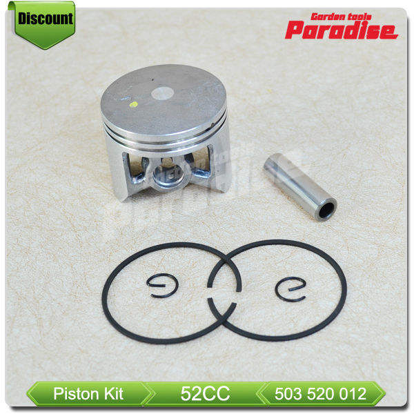 K Pistone Cilindro Per HUSQVARNA 61 Cromato 48MM Sostuire #503 53 2071 Accessori Motosega - Foto 10