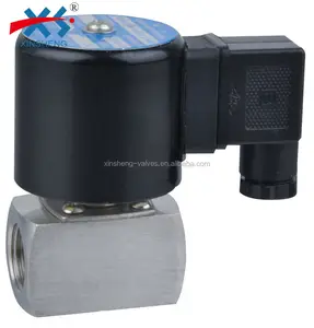 Válvula solenoide de aço inoxidável da série zct para a vapor, água, óleo etc.