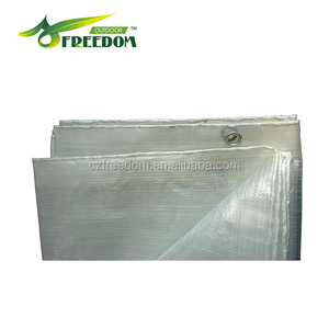 Bâche en plastique tissé enduit <span class=keywords><strong>de</strong></span> LDPE transparent <span class=keywords><strong>de</strong></span> qualité industrielle, économique et durable, imperméable, 80-300 g/m², marque Freedom - Product Image 3