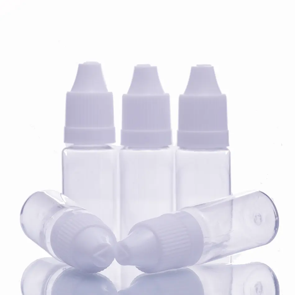 2ml 3ml 5ml 10ml 15ml 20ml 30ml 50ml 100ml 120ML pet PE líquido vacío de aceite esencial botella cuentagotas de plástico