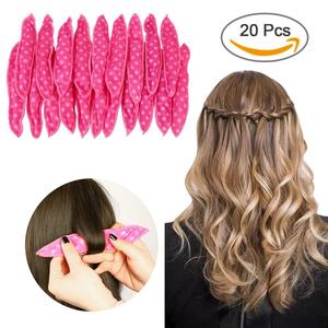 Rizadores <span class=keywords><strong>de</strong></span> <span class=keywords><strong>Pelo</strong></span> <span class=keywords><strong>de</strong></span> Espuma Flexible, 20 Piezas, Juego <span class=keywords><strong>de</strong></span> Rodillos <span class=keywords><strong>de</strong></span> <span class=keywords><strong>Pelo</strong></span> Suaves para Dormir, Herramientas <span class=keywords><strong>de</strong></span> Peinado DIY para el Cuidado del Cabello - Product Image 1