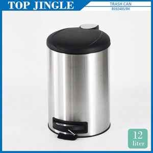 30L Cheap Stainless steel waste <b>bins</b> - Product Image 3