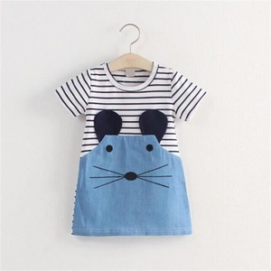 Nuevo Modelo de <span class=keywords><strong>ropa</strong></span> para niños, venta al por mayor, vestido de verano para niñas de 3 años - Product Image 1