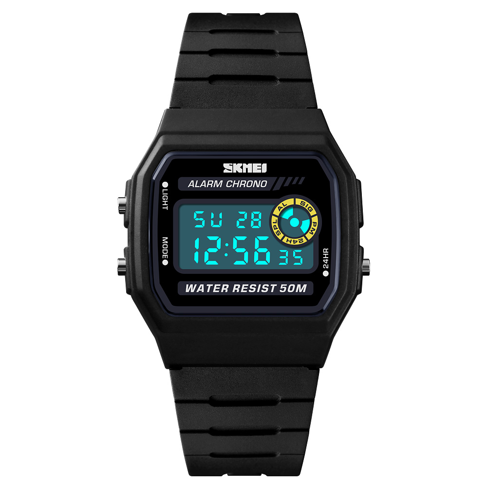 Nueva Promoción reloj Skmei luz EL reloj barato Digital Reloj de plástico