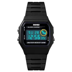 New Promotion Watch Skmei EL Light Cheap Watch Digital Plastic Watch
