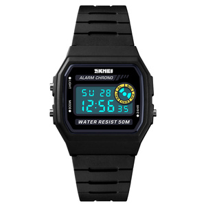 Nuova Promozione Orologio Skmei Luce EL Orologio Digitale Economico in Plastica - Product Image 1