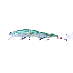 Iscas Artificiais de Plástico Flutuantes com Olhos 3D Realistas para Pesca, Atacado - Product Image 5