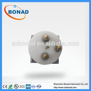 le <span class=keywords><strong>danemark</strong></span> et la <span class=keywords><strong>prise</strong></span> standard 3 Épingles bouchons manovacuomètres faites dans cina - Product Image 2