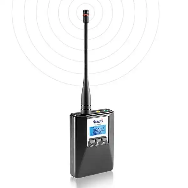 FMUSER FU-T300 0.2 W Portabel Mini FM Transmitter radio braodcast Stereo/Mono Daya adjustable Untuk Pariwisata Meeting Sekolah Mengemudi