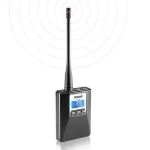 FMUSER FU-T300 0.2 W 便携式迷你 FM 发射机收音机 braodcast 立体声/单声道功率可调旅游驱动学校会议