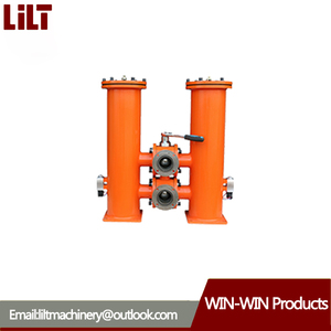 Đúc thép không gỉ thủy lực <span class=keywords><strong>Duplex</strong></span> dòng dầu lọc thiết bị SS đôi lọc - Product Image 5