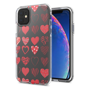 2 in 1 di sublimazione del pc tpu in bianco cassa del telefono uv di stampa personalizzata per il <span class=keywords><strong>iPhone</strong></span> <span class=keywords><strong>11</strong></span> trasparente della copertura posteriore per il <span class=keywords><strong>iPhone</strong></span> XI caso da <span class=keywords><strong>6.1</strong></span> pollici - Product Image 2