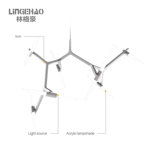 Đèn Chùm LINGEHAO Nhà Sản Xuất Trung Quốc Bán Chạy Nhất Làm Từ Vỏ Sò - Product Image 3